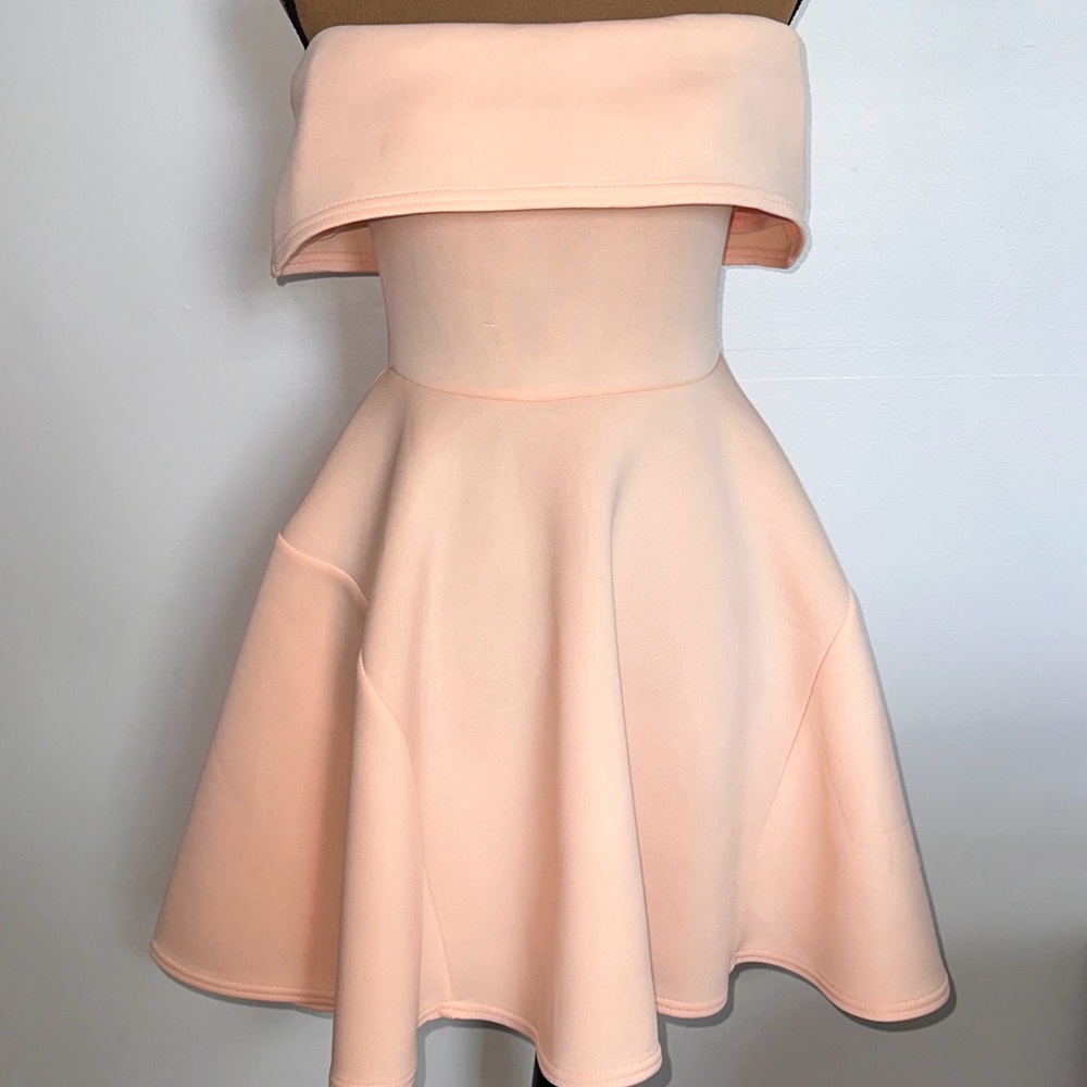 Soft pink dress